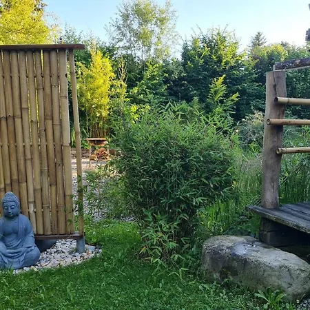 公寓 Design 2. Reihe Woerthsee Mit Garten Und Grosser Terrasse 阿默湖畔因宁